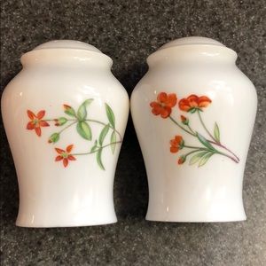Minton English Meadow Bone China Salt & pepper